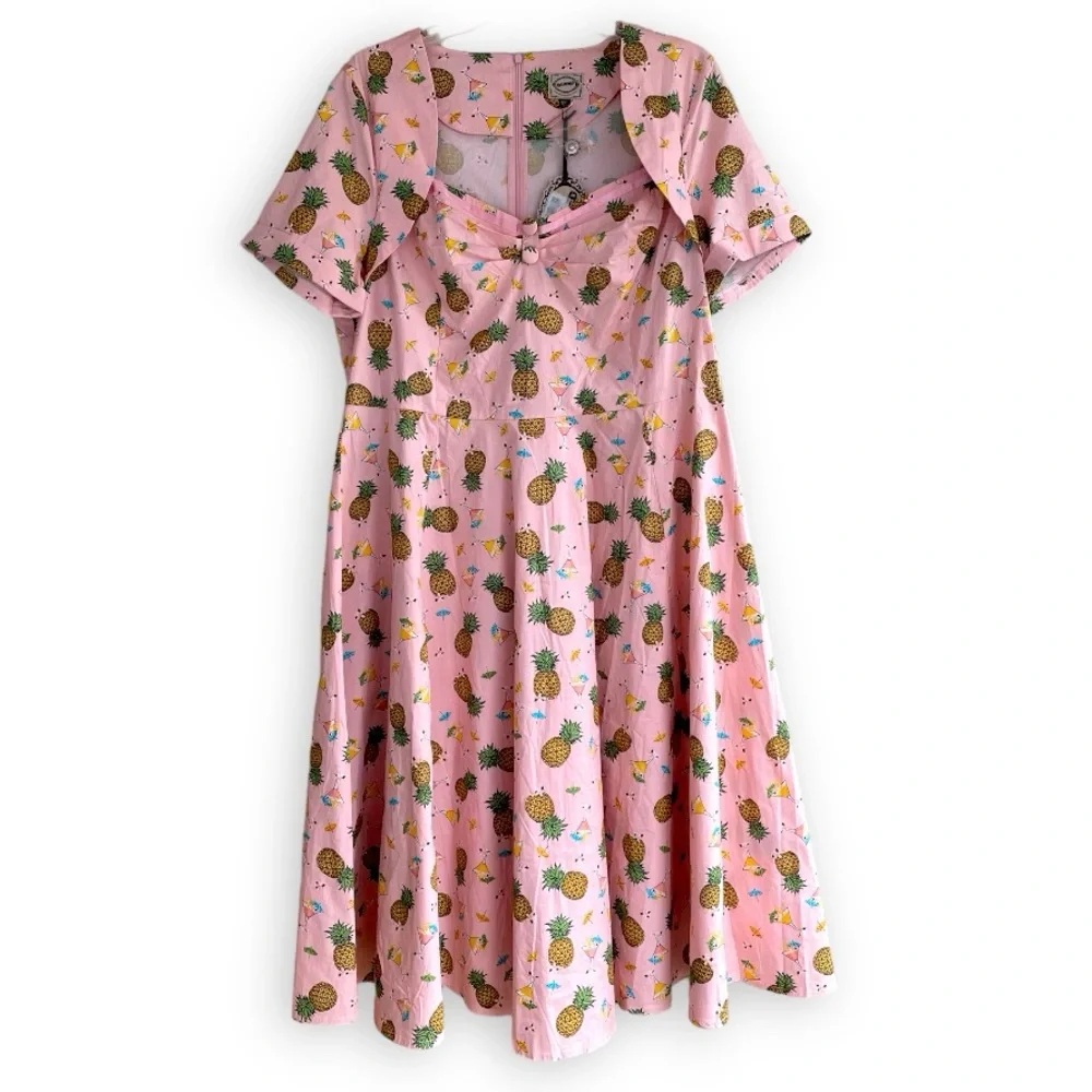 BANNED APPAREL “Grace” Swing Dress in Hula Girl - Picture 2 of 9